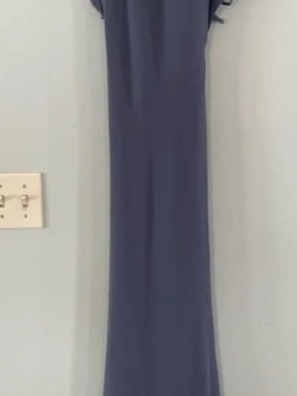 Backless Hourglass Gown- Clarisse 3459 Stone - Picture 3 of 8